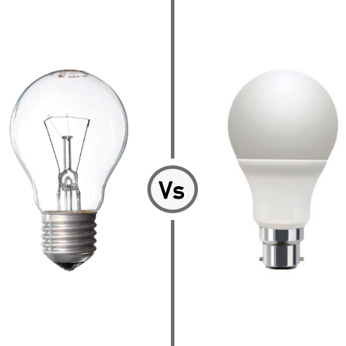led bulb vs halogen bulb